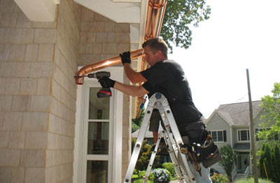 Gutter installation in Saint Peters